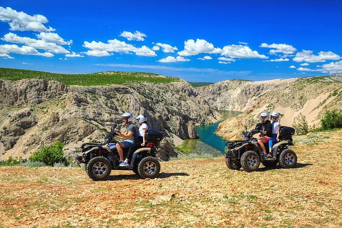 4 Hour Quad Buggy ATV Mountain Adventure in Starigrad - Zrmanja canyon viewpoint and the Adriatic highway cruising stretch