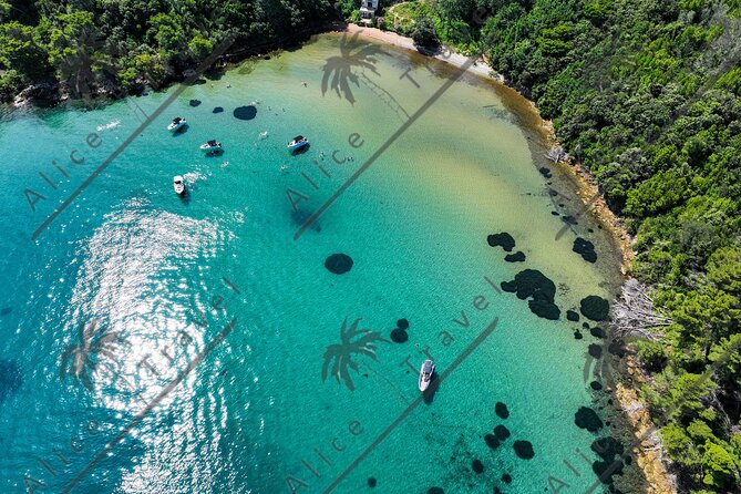 Adrenaline Adventure on Speedboat with 3 stops and Snorkeling - Stop 3: Preko on Ugljan Island for Coffee Views and a Second Swim
