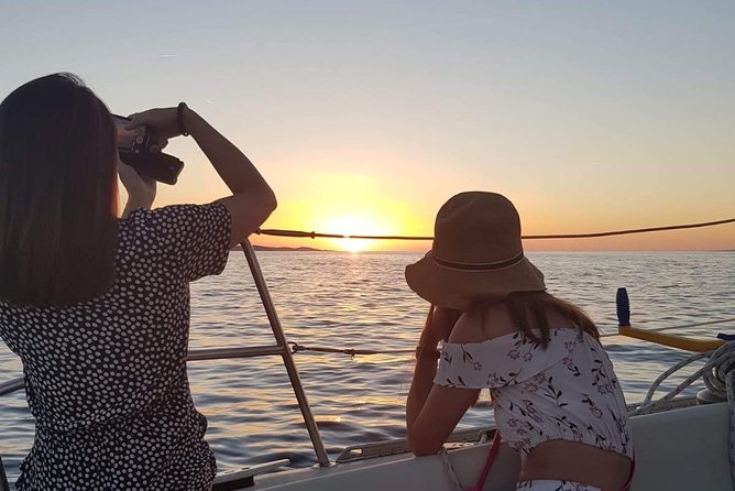 Experience Romantic Sunset Sailing on modern 36ft sail yacht from Zadar - University of Zadar Pass-By: A Modern Landmark on the Coast