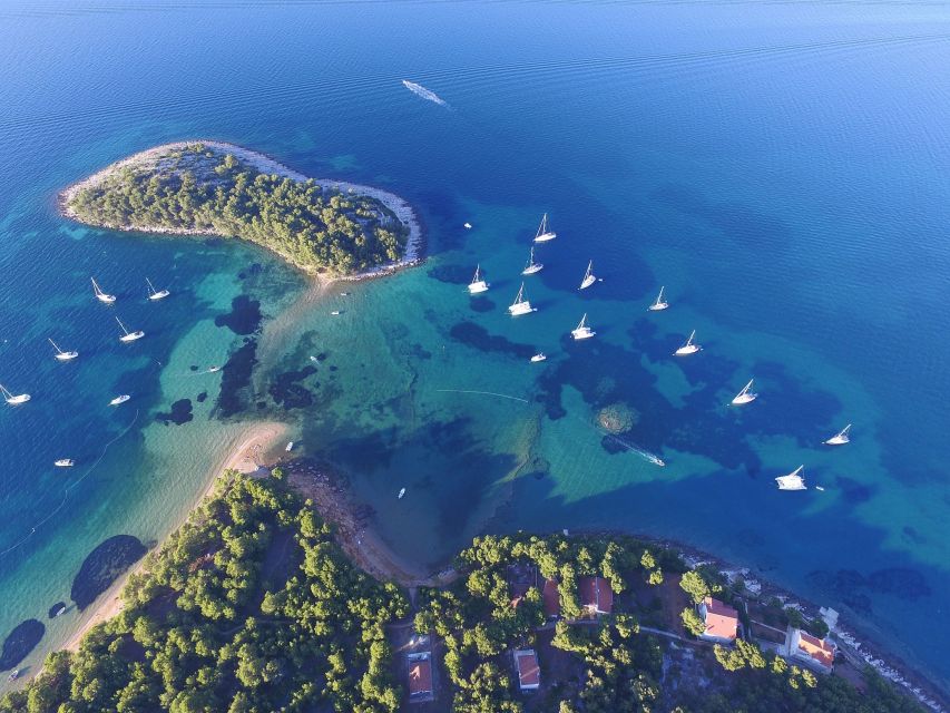 From Biograd: Golden Island of Vrgada Trip with Lunch - Time on Vrgada: village lanes, then the sandy beach