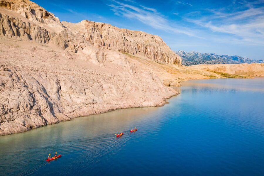 From Metajna/Novalja: Pag Bay Guided Sea Kayaking Tour - Who should book (and who should skip it)