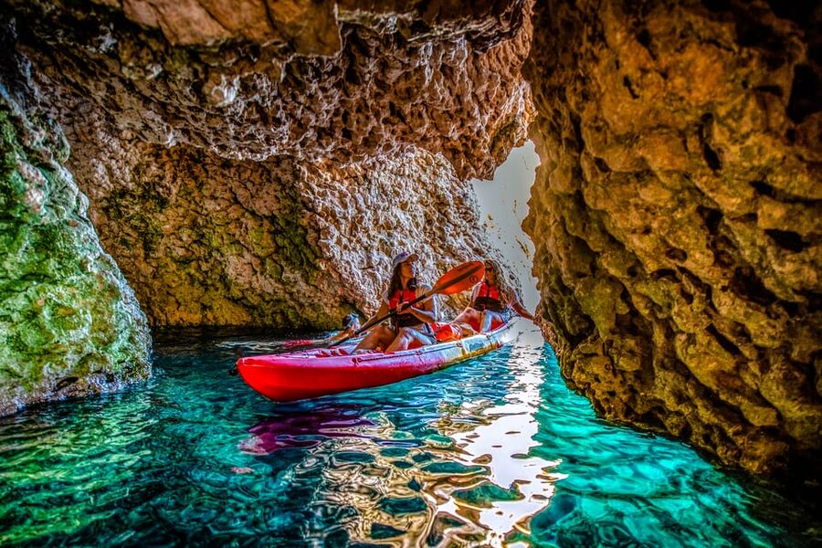From Metajna/Novalja: Pag Bay Guided Sea Kayaking Tour - Sušac, Stogaj, and Teplica: the beach-stretch paddling daydream