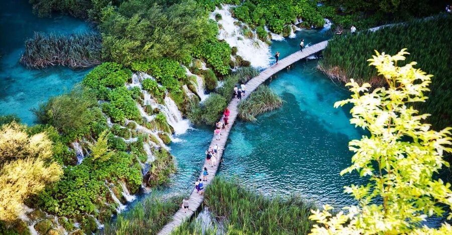 From Split/Trogir/Omiš: Plitvice Lakes Guided Group Tour - Key highlights at a glance