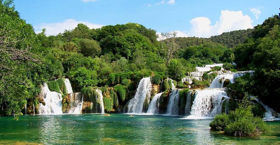 From Trogir, Seget & Okrug: Krka Waterfalls Gastro Tour - Krka National Park: Skradinski buk and your 2-hour walk window
