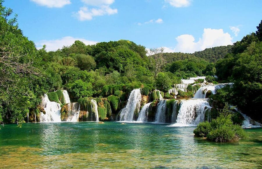 From Trogir, Seget & Okrug: Krka Waterfalls Gastro Tour - Skradin stop: wine, local food, and time to wander