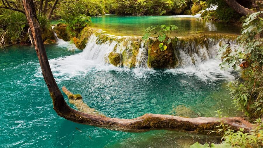 From Trogir, Seget & Okrug: Krka Waterfalls Gastro Tour - The Statue of Our Lady of Loreto and Primošten viewpoints