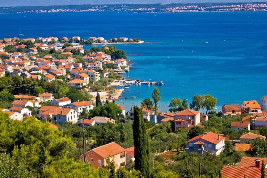 From Zadar: Full-Day Ugljan Self-Guided Bike Tour - St. Michael’s Fortress: the viewpoint that makes the climb feel worth it