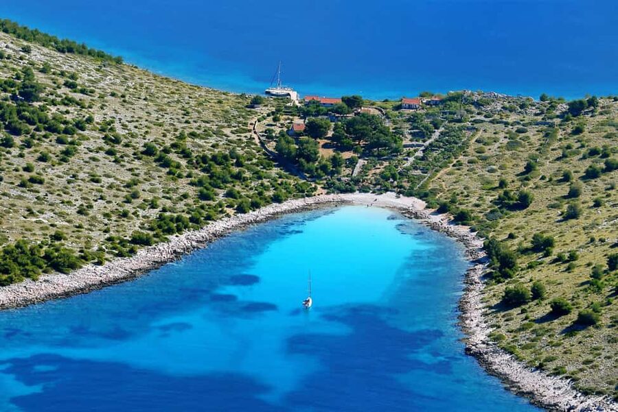 From Zadar: Kornati National Park & Telašćica Boat Tour - Telašćica Nature Park and Salt Lake Mir: swim time that feels like a vacation postcard