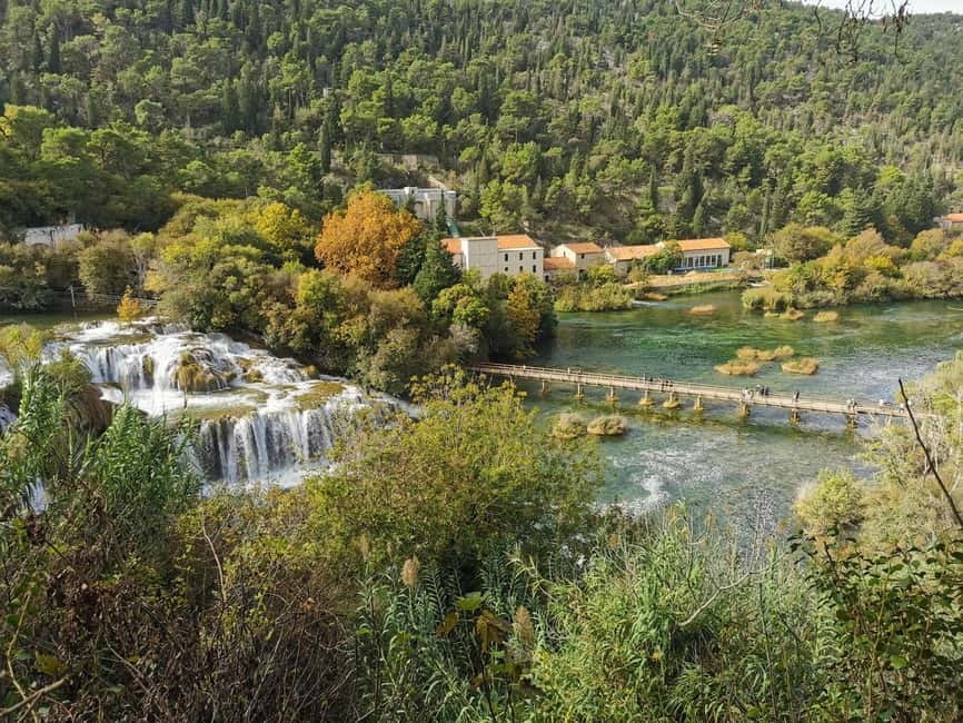 From Zadar: Krka Waterfalls Day Tour with Boat Ride & Guide - Skradin old town and your free time by the water