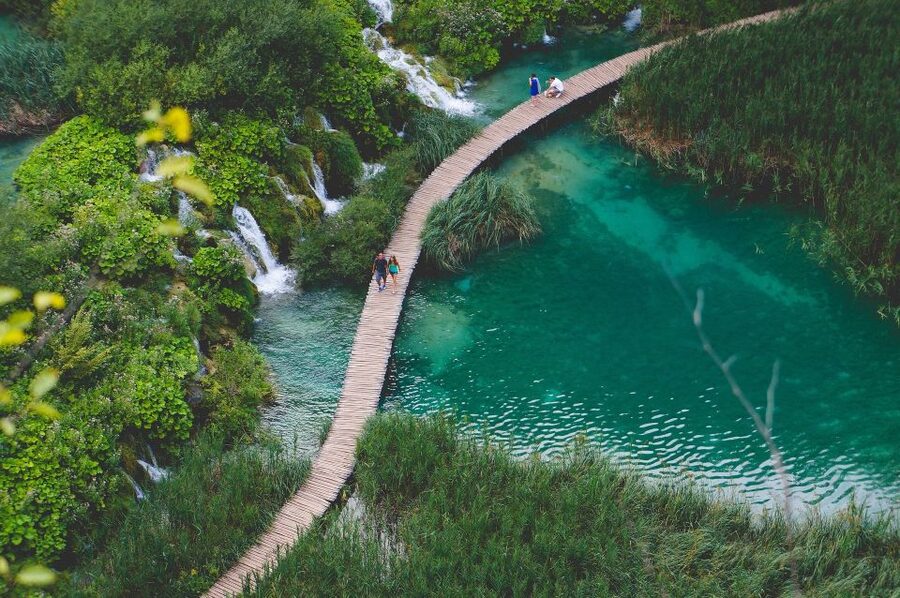 From Zadar: Plitvice Lakes National Park Tour - Inside Plitvice: Upper Lakes, Kozjak Lake, and Stephanie’s island
