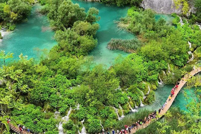 From Zadar: Plitvice Lakes with Boat Ride & Zadar Old town tour - Key highlights
