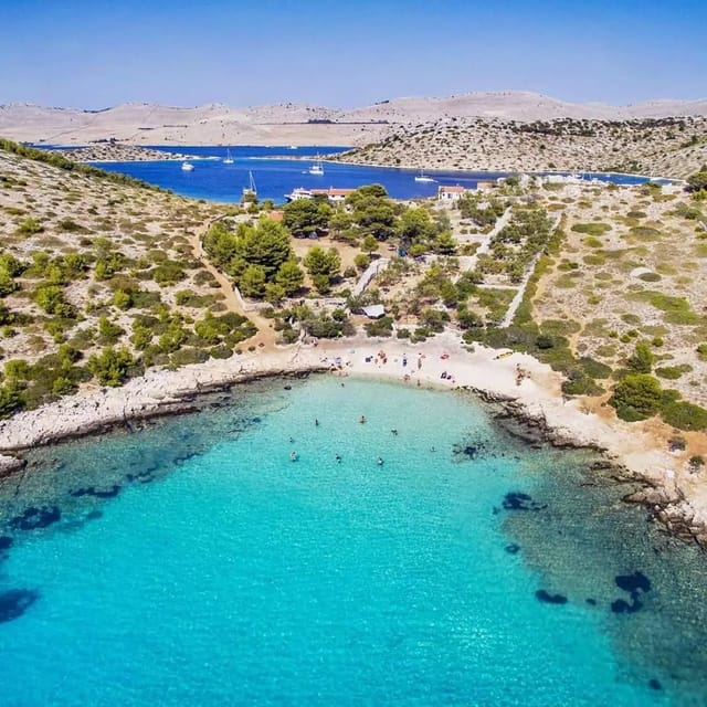 Full-day boat trip from Zadar and Sukošan to Kornati NP - Telašćica Nature Park: cliff views and open-sea feeling