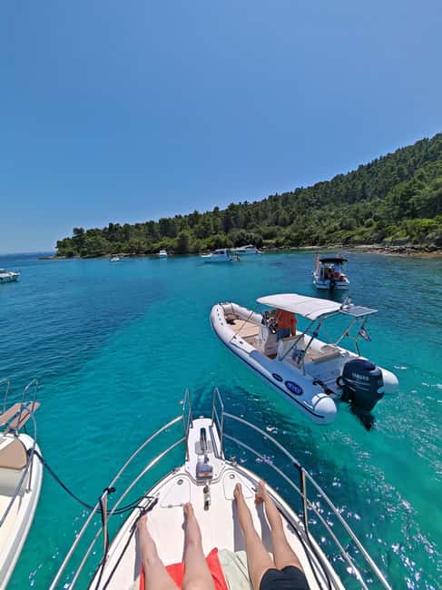 half day group speedboat tour of the islands around Zadar - Cruising back to Zadar: 30 minutes that can line up with sunset