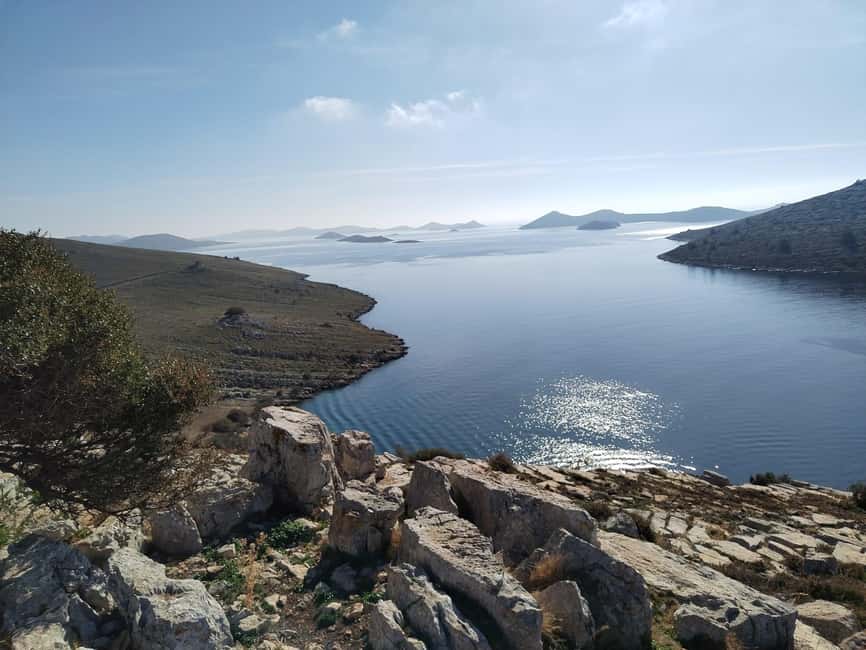 Island Adventure – Ugljan by Speedboat - Ugljan Town: Beaches, Sea Views, and Hilltop St. Michael