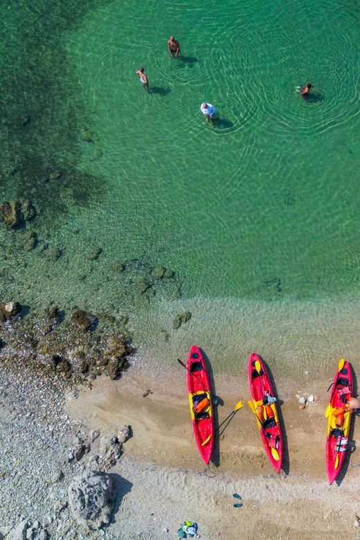 Kayak and Via Ferrata Adventure - Leaving the Kayaks: The Shift From Water to Climb