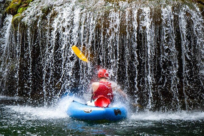 Kayaking at the Mreznica Canyon - The Mreznica Canyon Route: Waterfalls, Clear Water, and Real Nature