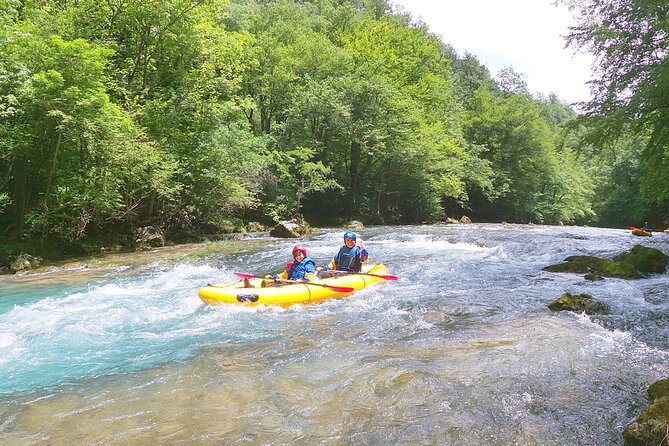 Kayaking on Upper Mreznica River - Slunj, Croatia - What you’ll actually do at the waterfalls (not just watch)