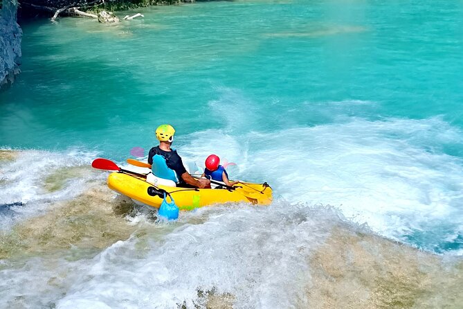 Kayaking on Upper Mreznica River - Slunj, Croatia - The 3-hour flow: action up front, easy paddling in the middle