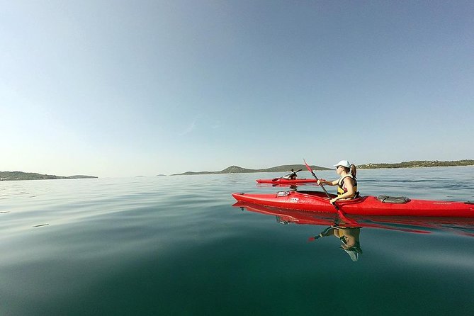 Kayaking to the island Prvić - Ivan, your private guide: pacing, teaching, and local stories
