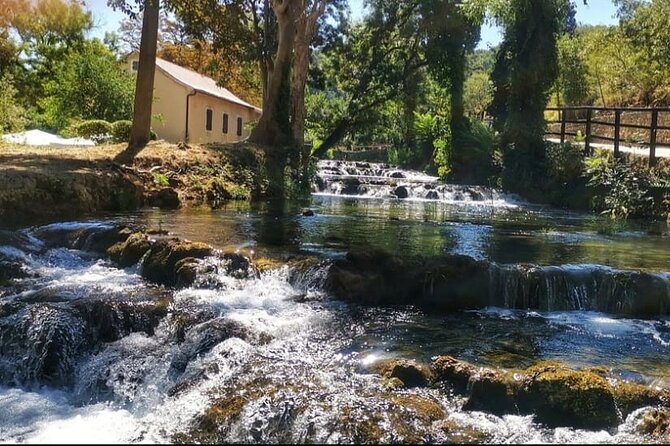 Krka Waterfalls private transfer with Pickup & Drop Off - Skradin break time: swimming, coffee, and an easy reset