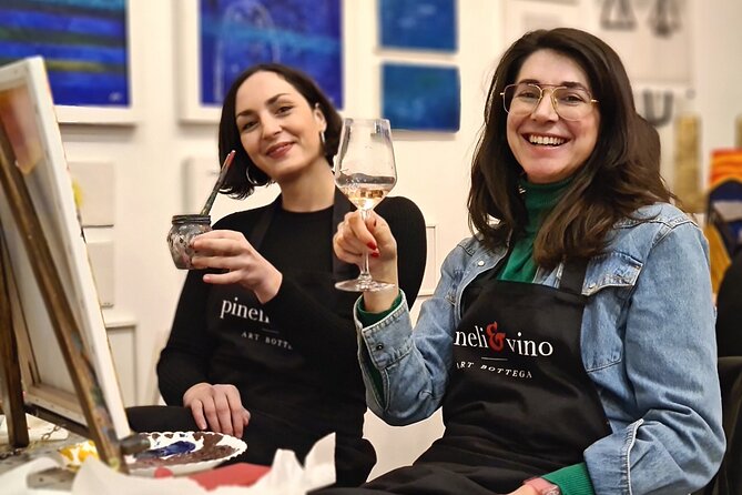 Painting party at Art Bottega - Paint & Wine Studio in Zadar - Your 2 hours 45 minutes flow: from first sip to taking your canvas home