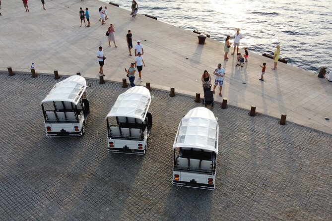 Panorama guided Zadar Eco Tuk Tuk tour - Zadar Sphinx and the Treasure Stories: Short Stop, Big Local Imagination