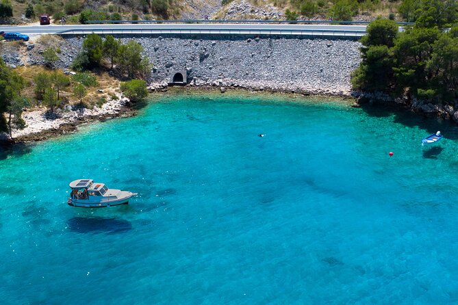 Private Boat Trip - Swim and Chill in Crystal Blue Šibenik - Fortress Option Near Grebaštica: Wall of Oštrica and St. Nikola (UNESCO)