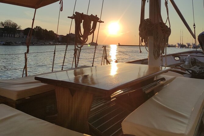 PRIVATE Romantic Sunset Boat Tour Zadar with Local Wine 1,5h - Price check: is $71.81 per person good value?