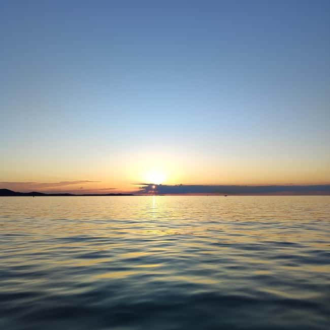 Romantic Sunset Cruise from Zadar by Speedboat - From Zadar toward islands: the Adriatic views you get only from this angle