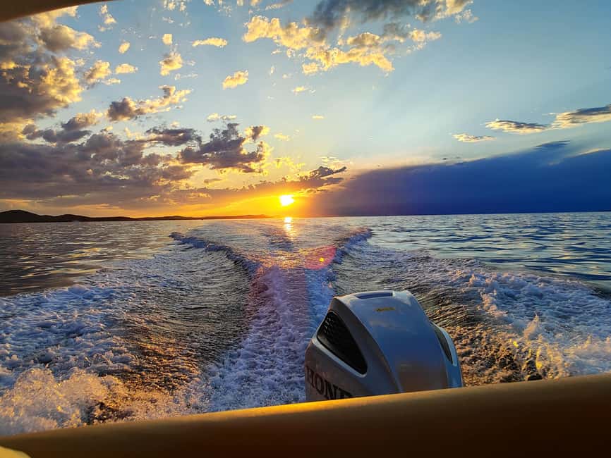 Romantic Sunset Cruise from Zadar by Speedboat - Mario’s skipper style: local history, good humor, and real time on the water
