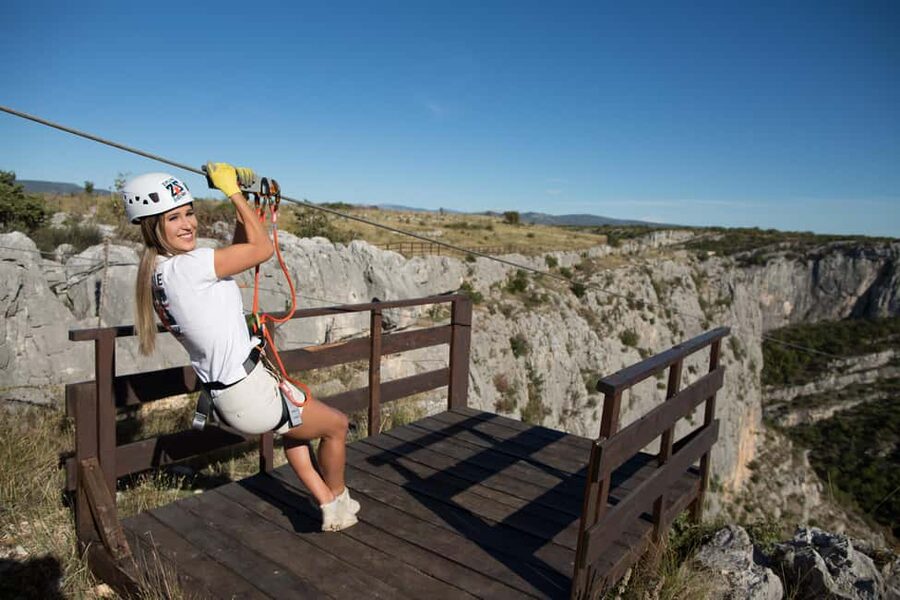 Šibenik : Zipline Šibenik - Čikola Canyon - Key highlights at a glance