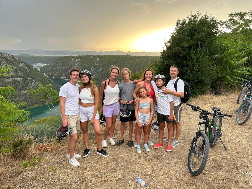 Skradin: Krka National Park E-Bike Adventure & Viewing Point - Sliding Toward the Canyon Edge at Vukovica podi