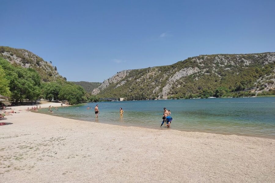 Split: Krka National Park Full-Day Tour with Wine Tasting - The park’s in-between moments: boat cruise and a panoramic train ride