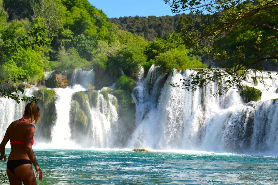Split: Krka Waterfalls Guided Day Trip with Swim & Boat Tour - Price and value: what $411 for up to 2 people really buys