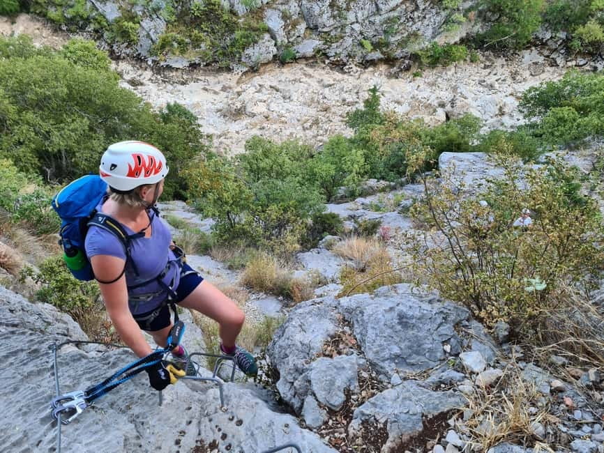 Via ferrata Čikola Canyon - Dalmatia heat is real: when to go and what to bring