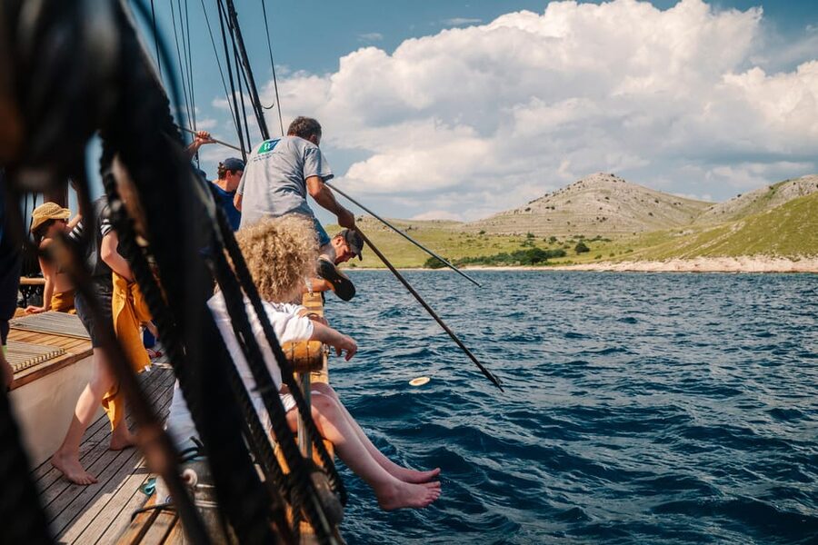 Zadar: Boat Tour with Unlimited Wine & 3 Stops - Food, Drinks, and the Group Vibe on Board