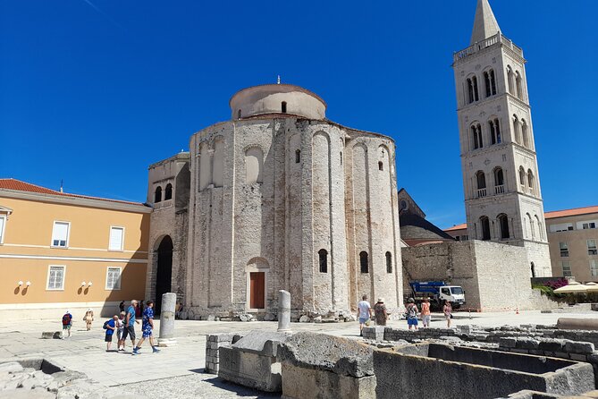 Zadar City Tour - Walking start point: getting bearings near Greeting to the Sun