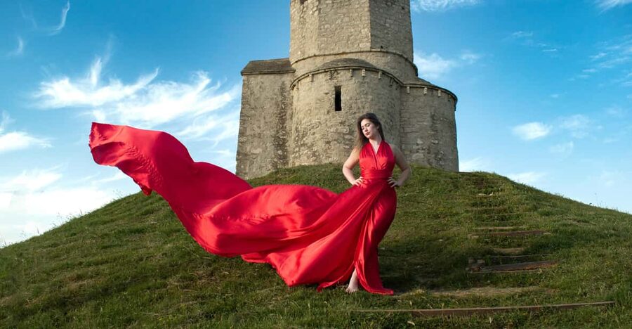 Zadar: Flying dress photo shoot - Three locations around Zadar: choosing the right backdrop for your photos