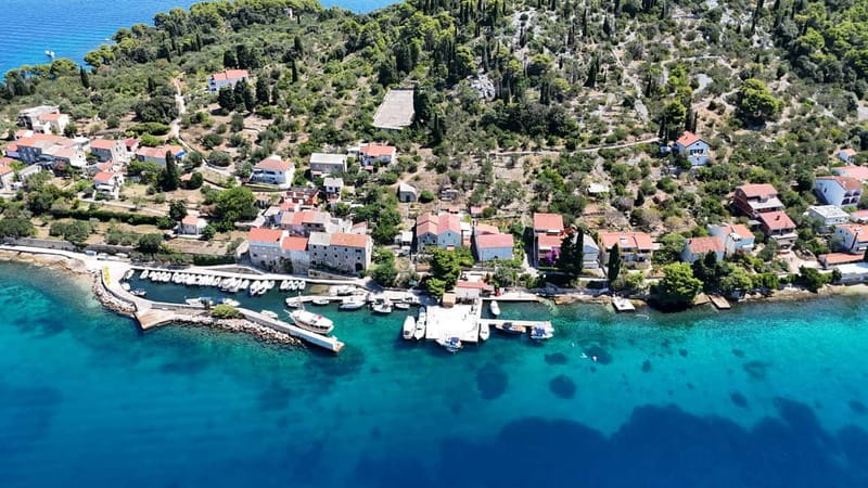 Zadar: Half-day trip wooden boat with drinks - ALL INCLUSIVE - Speedboat-to-splash: the Ugljan hour of swimming and snorkeling