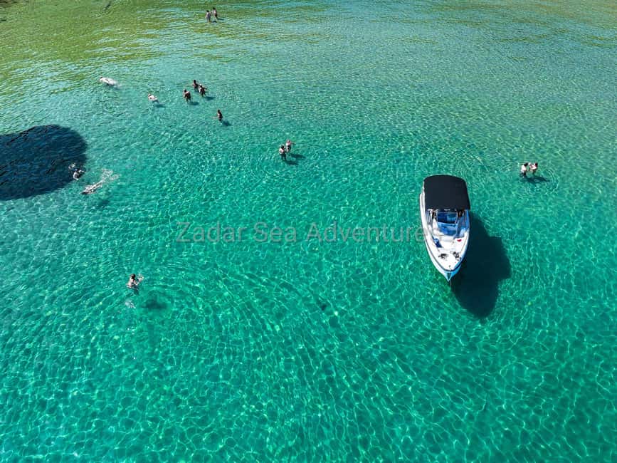 Zadar: Island Hopping Speedboat Adventure with Aperol Spritz - Stop 2: island time for strolling, beach breaks, and a slower pace (about 1 hour)