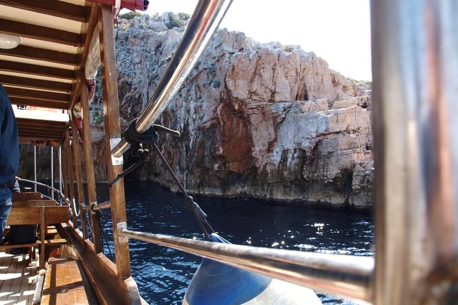 Zadar: Kornati Boat Trip with Lunch and Swim Stops - 8:00 AM breakfast on board: rakija, ham and cheese, then drinks all day