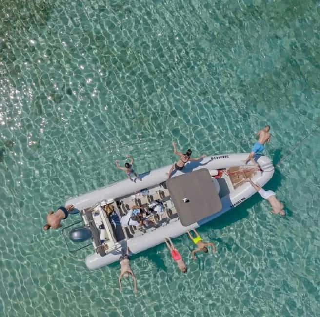 Zadar: RIB boat Tour to Hidden Bays with Snorkeling & Drinks - Meeting Molo Branimira: find Kokolo Marine fast