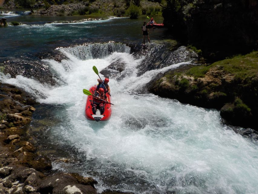 Zadar: River Zrmanja Guided Kayak Safari & Waterfalls - The main river time: about 4 hours with swims and breaks