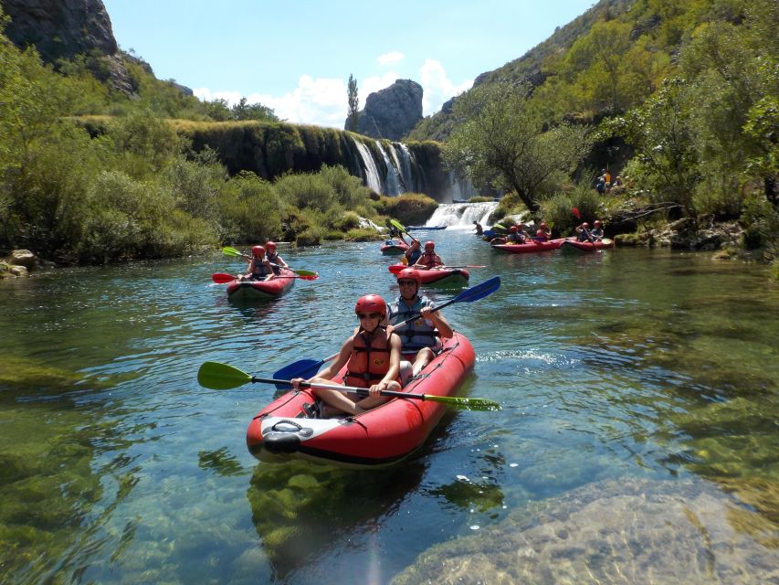 Zadar: River Zrmanja Guided Kayak Safari & Waterfalls - Equipment, instructions, and the little practical touches