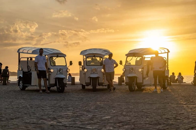 Zadar: Sunset Eco Tuk Tuk Tour - Electric tuk tuks in Zadar: fast sightseeing without the stress