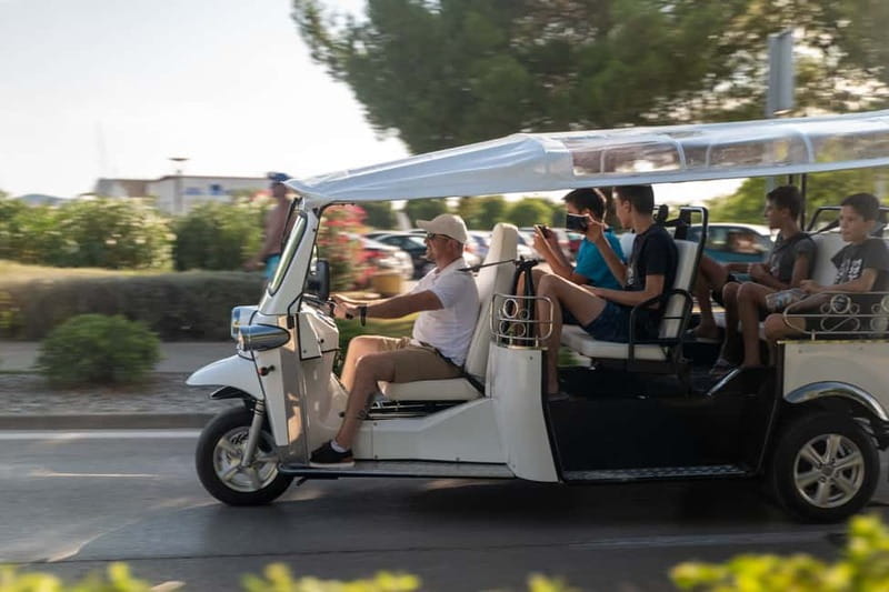 Zadar: Sunset Eco Tuk Tuk Tour - Land Gate: the Venetian arch that sets the vibe