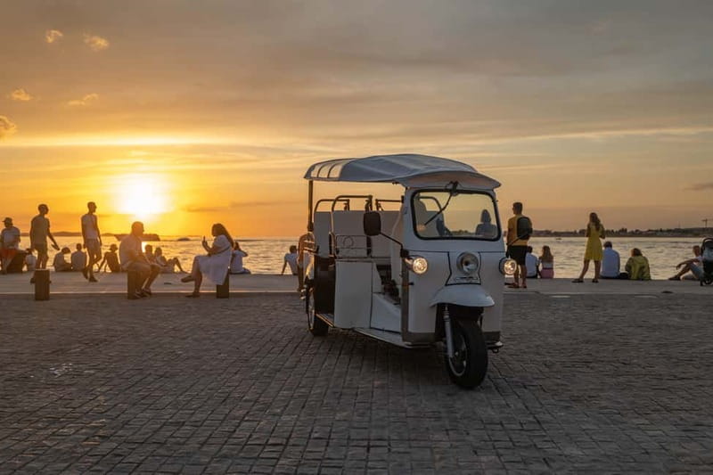 Zadar: Sunset Eco Tuk Tuk Tour - The Sphinx of Zadar: a weird statue that’s totally worth the stop
