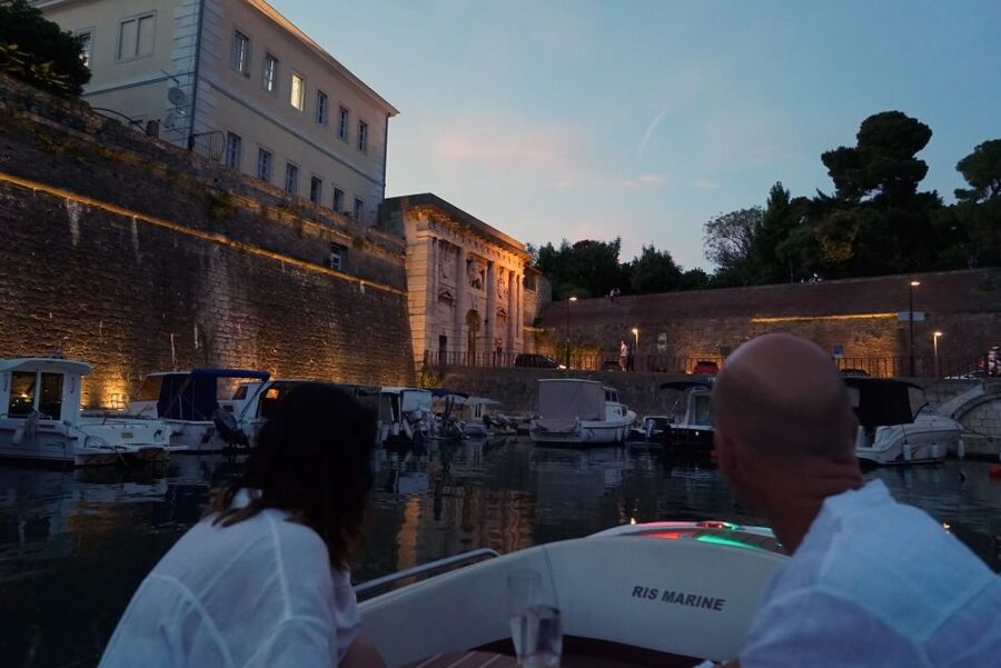 Zadar: Sunset & Nighttime Cruise with Sparkling Wine - Sea Organ at Night: Listening From the Water Instead of Competing for Space
