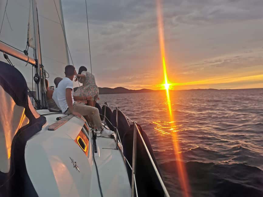 Zadar Sunset under sails experience - A cozy sunset cruise that starts at the marina, not the bus stop