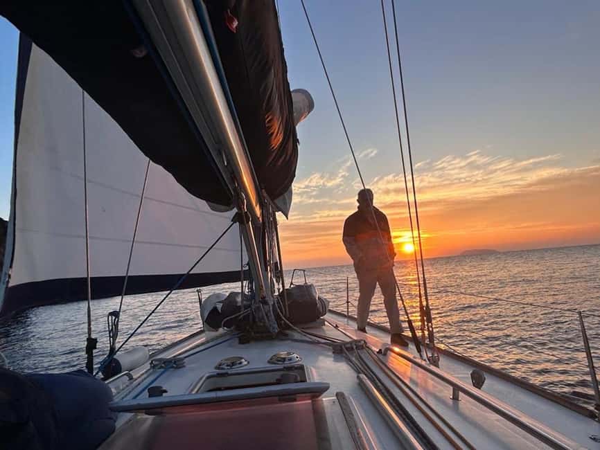 Zadar Sunset under sails experience - 1.5 hours at sunset: enough time for calm, not so long you get bored